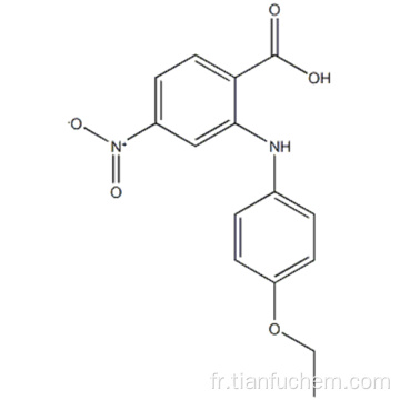 ACIDE 2 - ((4-ÉTHOXYPHÉNYL) AMINO) -4-NITROBENZOIQUE CAS 74859-51-1